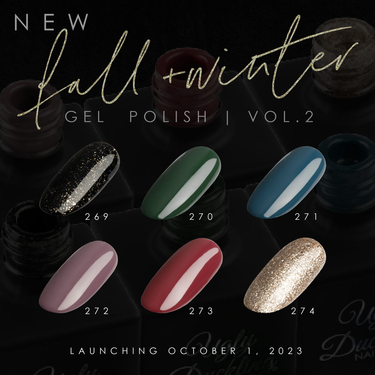 FALL/WINTER 2023 GEL POLISH VOL. 2 - 6PK DEAL
