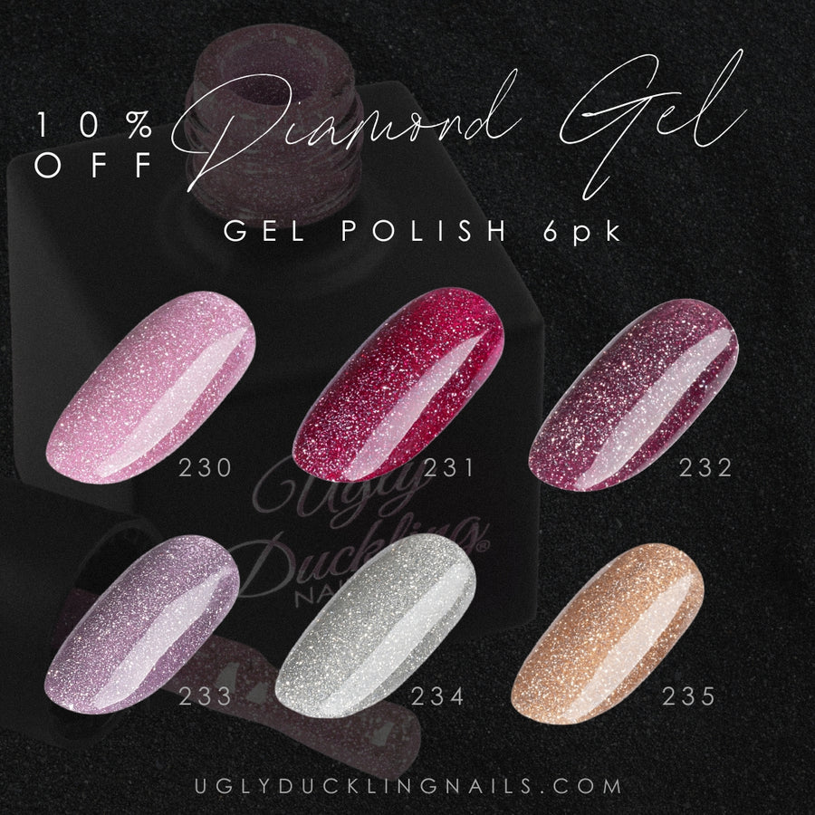 Diamond Gels 6pk Collection