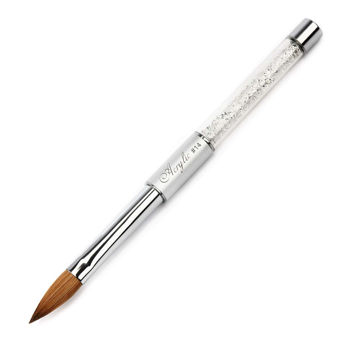 Premium Crystal Kolinsky Acrylic Brush