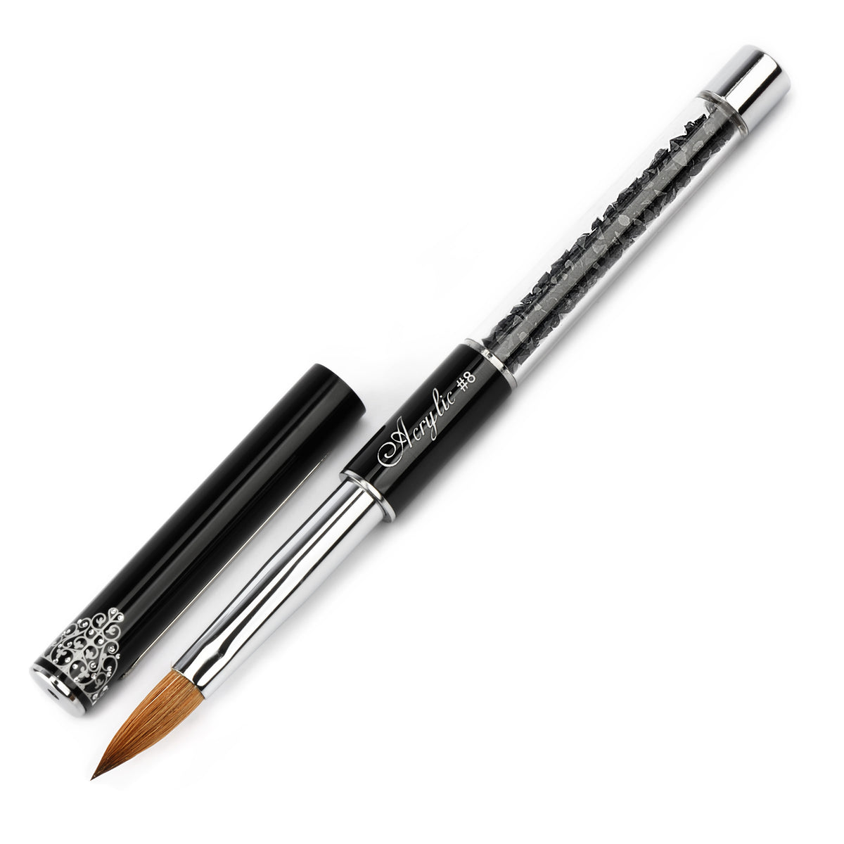 Premium Crystal Kolinsky Acrylic Brush