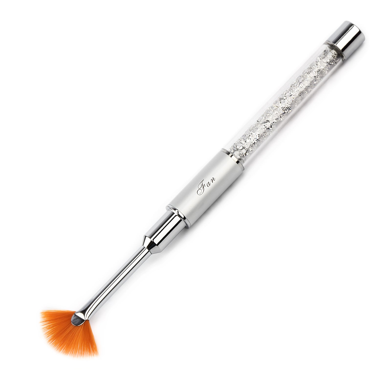 Premium Crystal Fan Brush