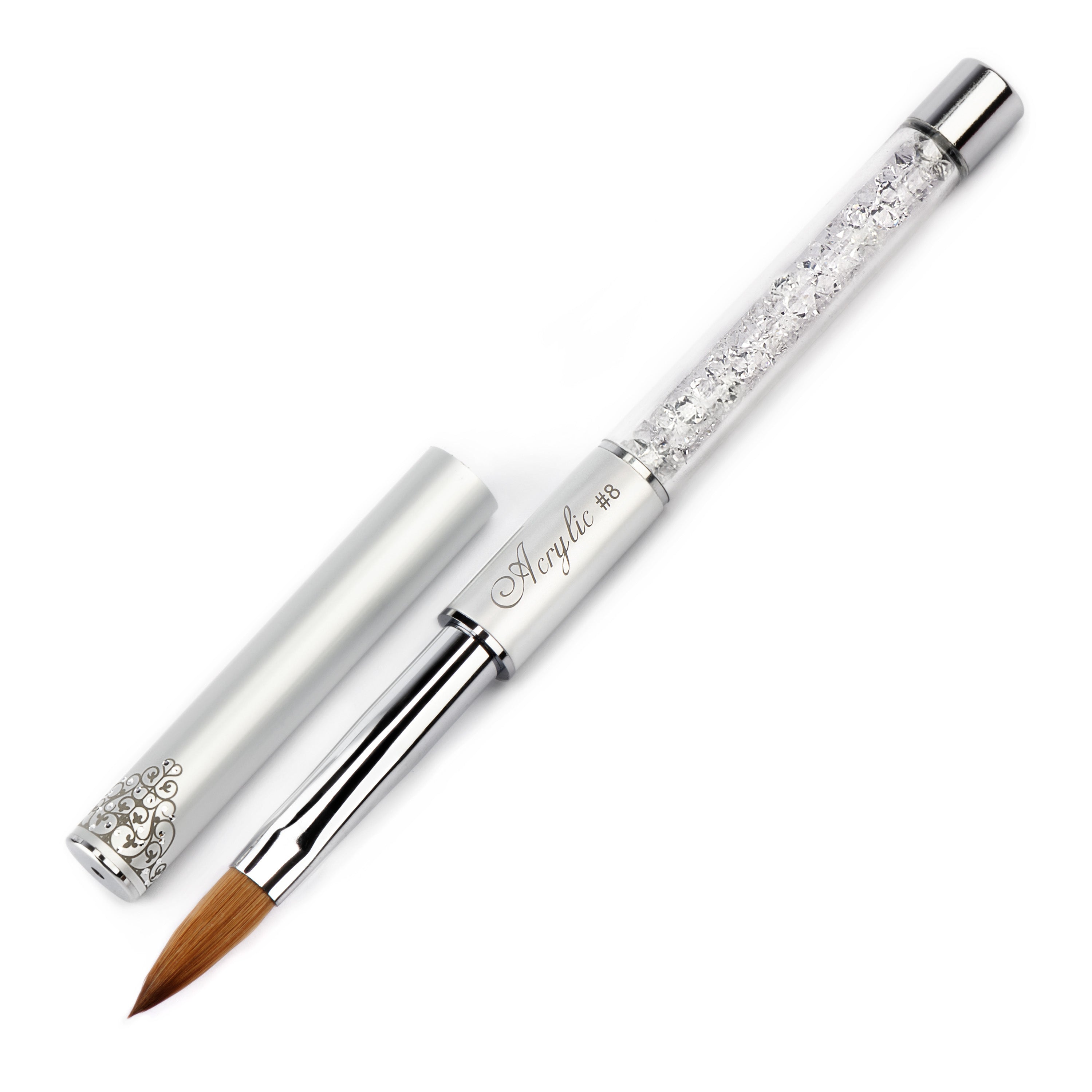 Premium Crystal Kolinsky Acrylic Brush - Envy Beauty Supply