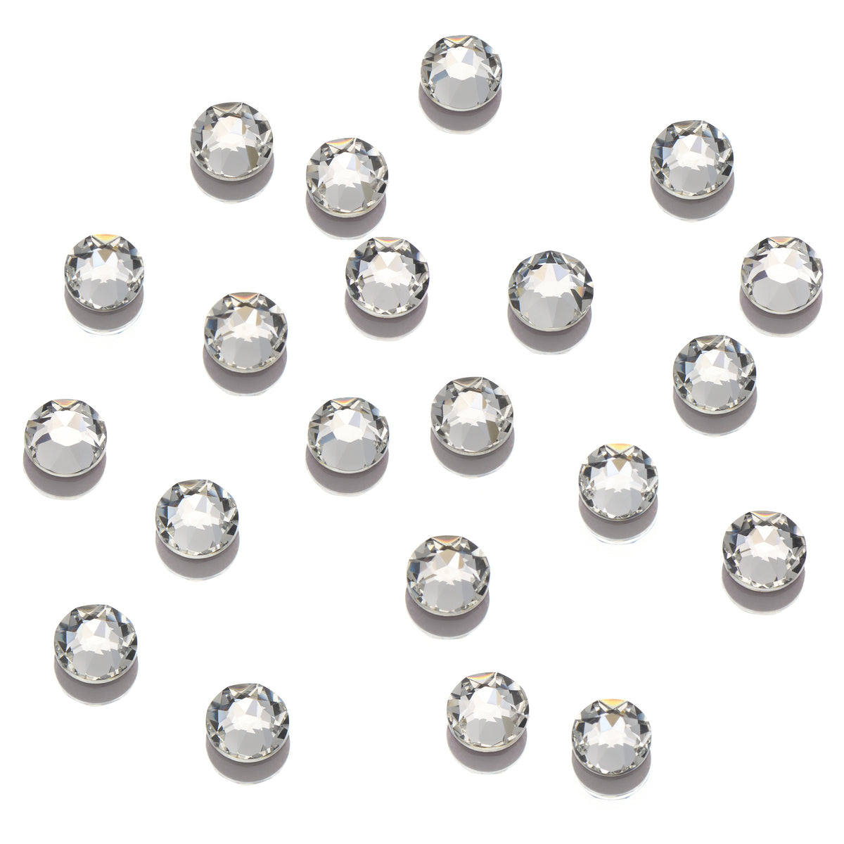 AB &amp; Crystal - Clear as Mud Flatback Rhinestones 144pk
