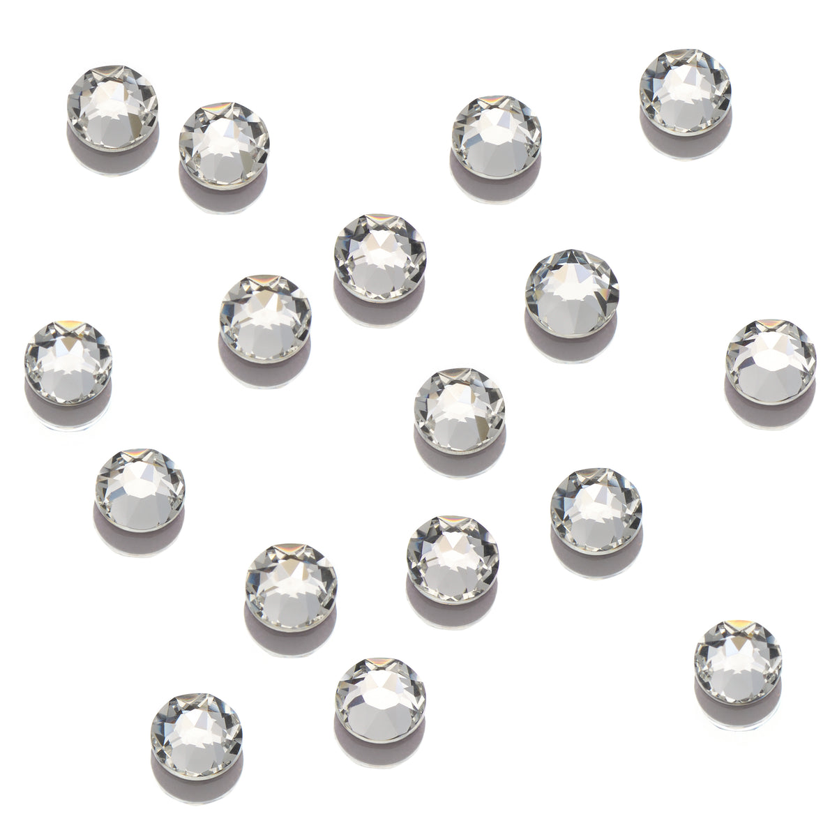 AB &amp; Crystal - Clear as Mud Flatback Rhinestones 144pk