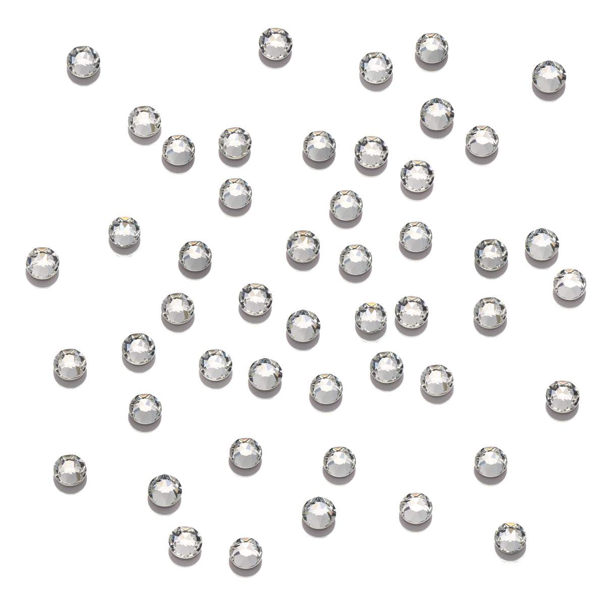 AB &amp; Crystal - Clear as Mud Flatback Rhinestones 144pk
