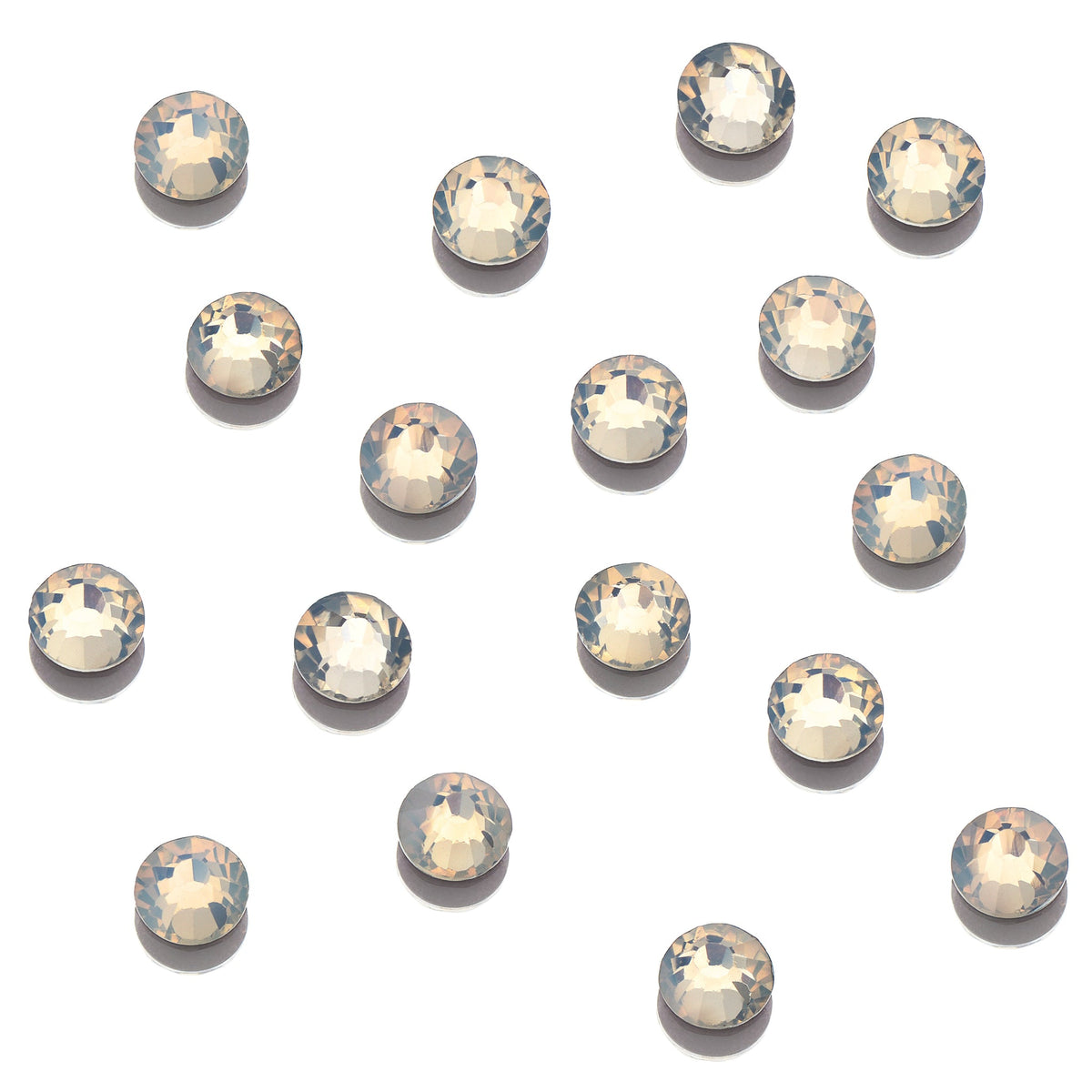 New Opal - Clear as Mud Flatback Rhinestones 144pk