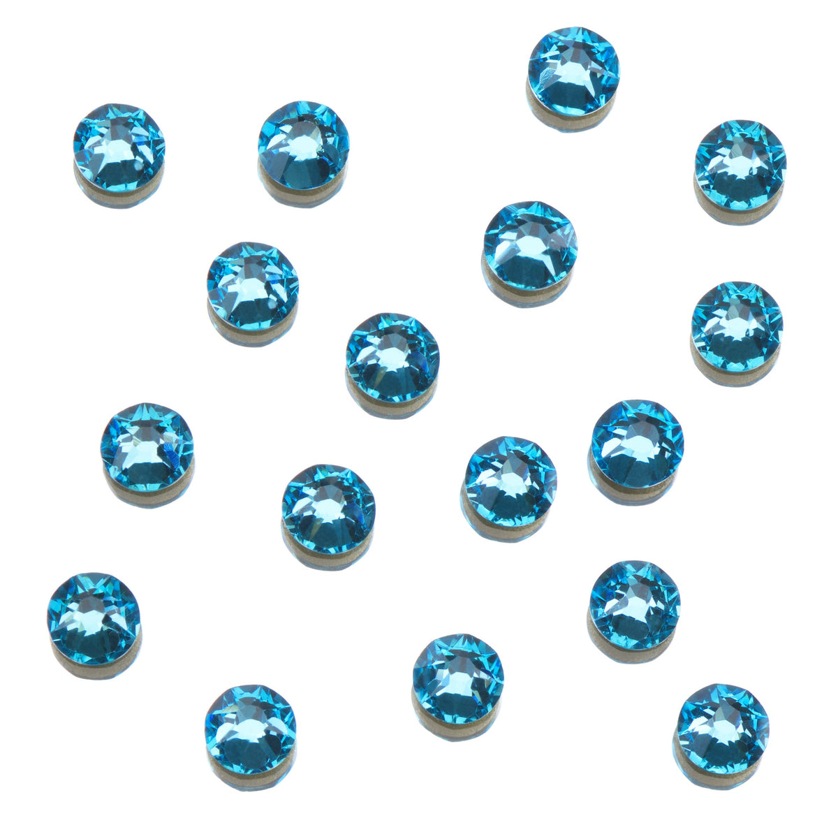 New Colours - Clear as Mud Flatback Rhinestones 144pk