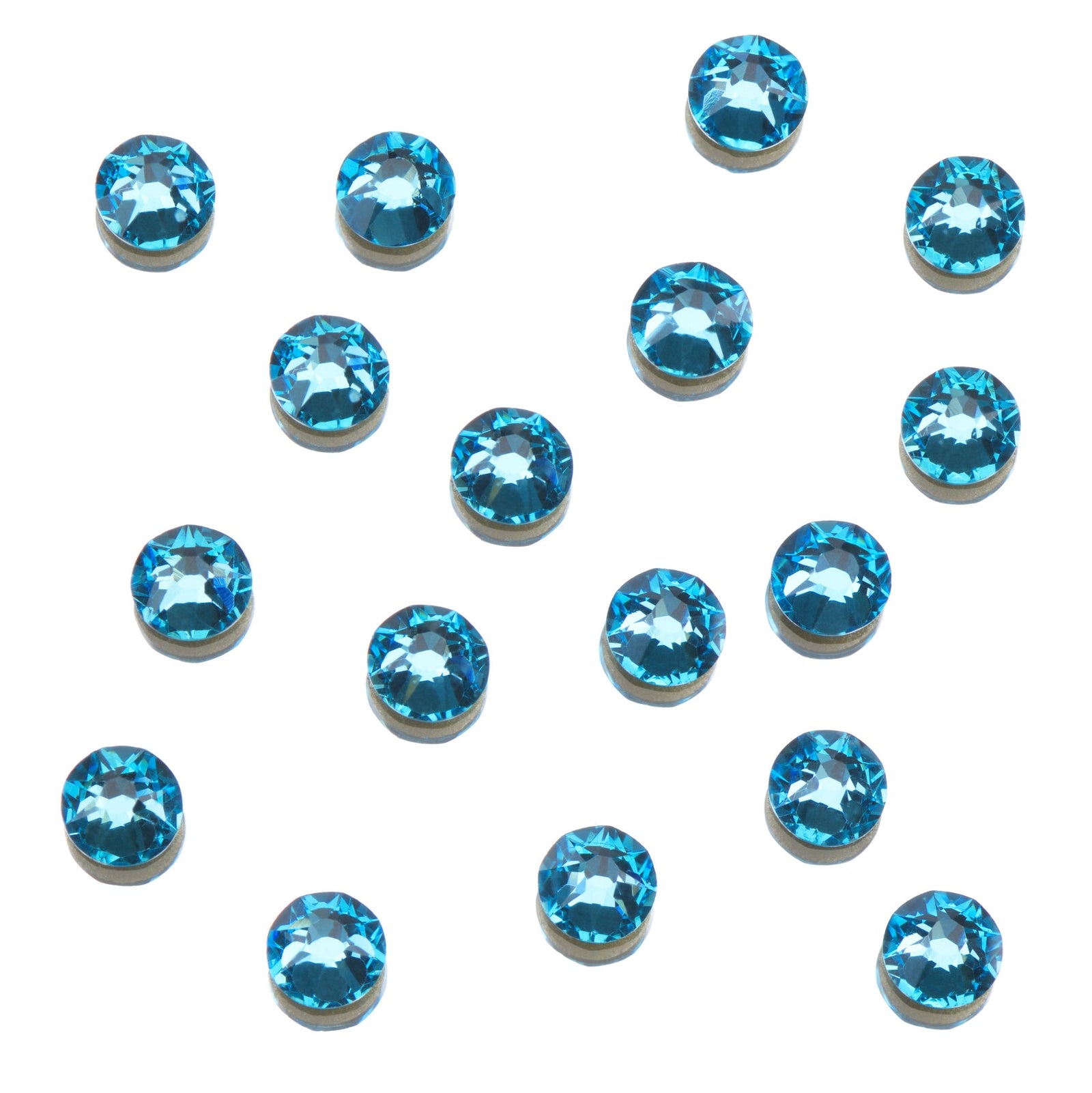 New Colours - Clear as Mud Flatback Rhinestones 144pk