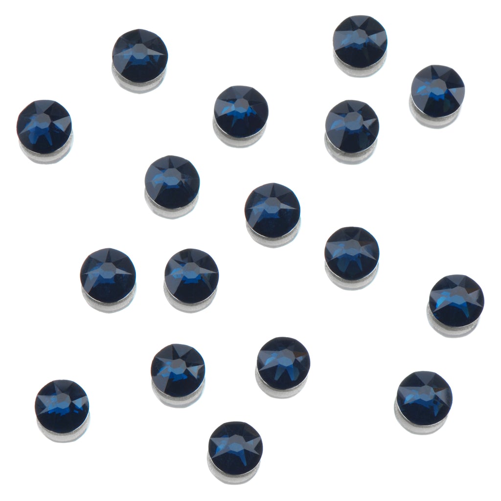 New Colours - Clear as Mud Flatback Rhinestones 144pk